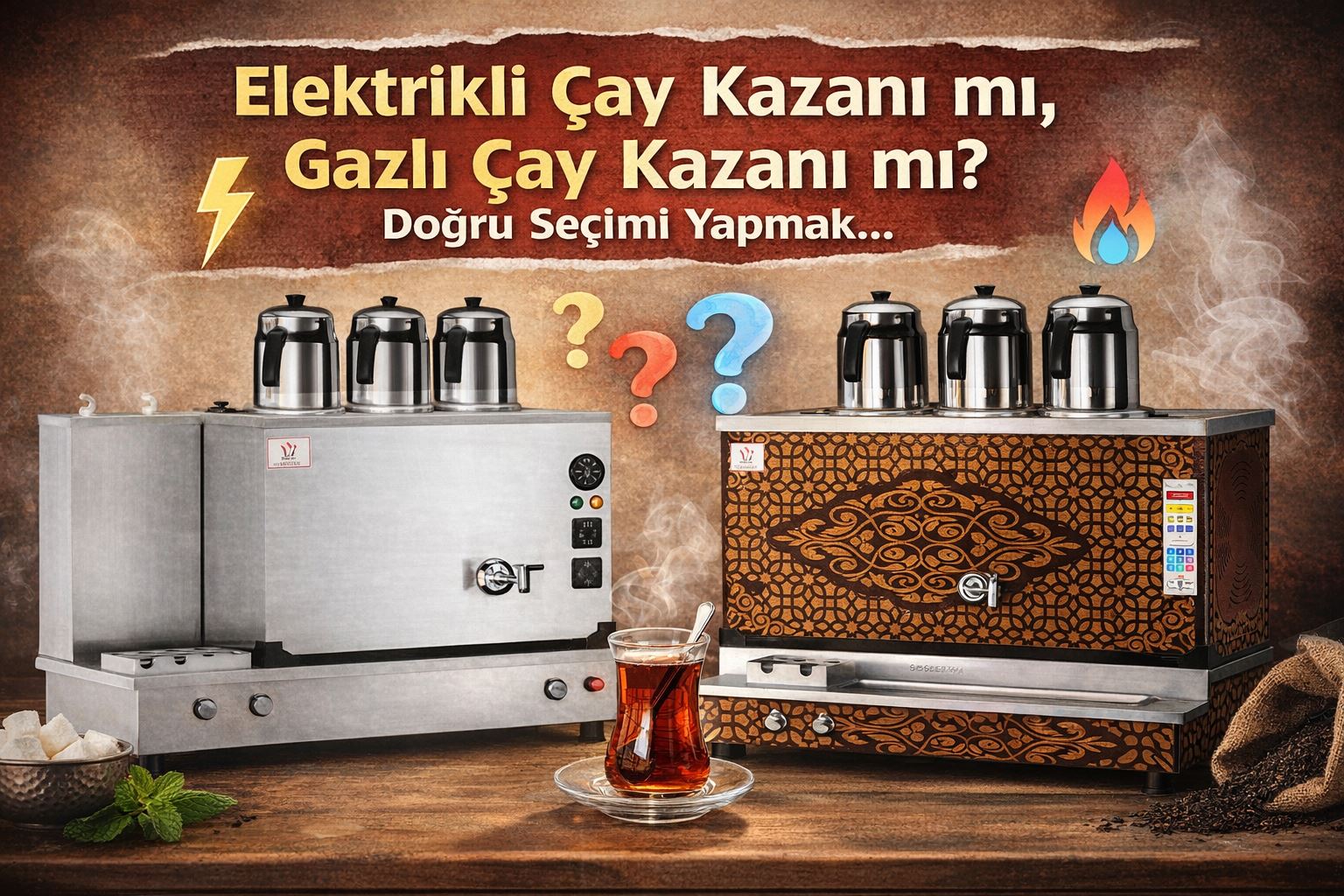 Elektrikli Çay Kazanı mı, Gazlı Çay Kazanı mı? Doğru Seçimi Yapmak…