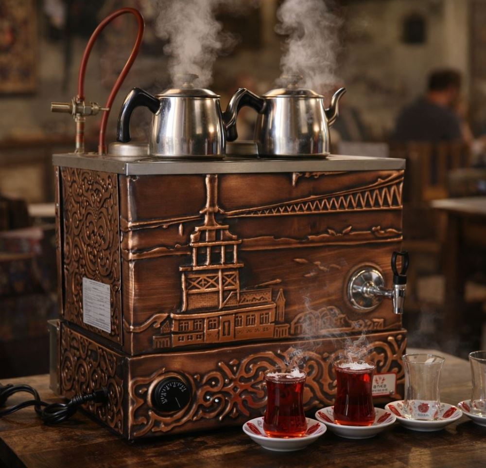 Eko Bakır Elektrikli Çay Kazanları