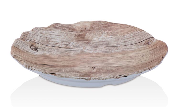 Ahşap Yuvarlak Tabak