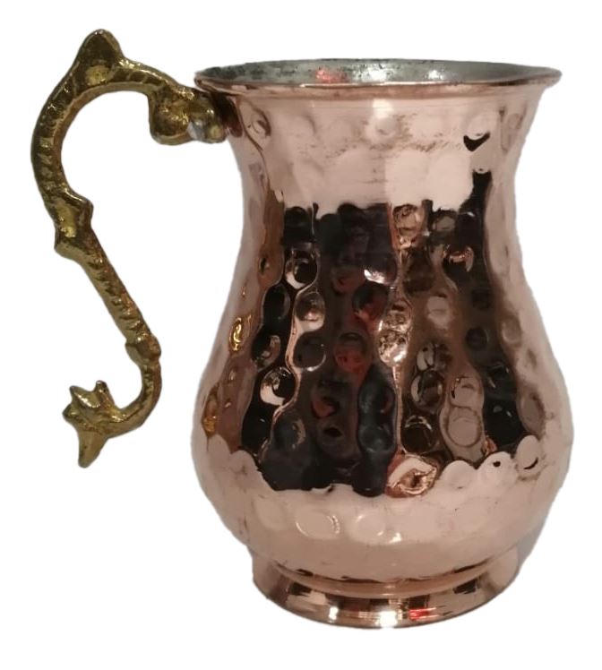 ANK.İBB-31 İşlemeli Bakır Ayran Bardak