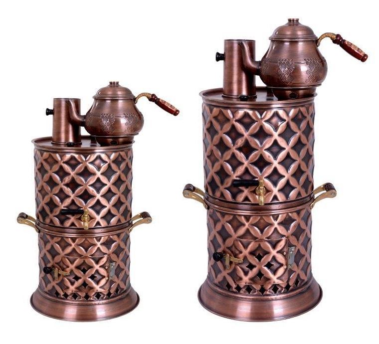 Bakır Odunlu Semaver