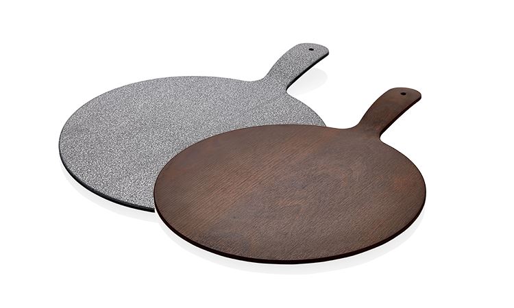 DESENLİ 32 CM YUVARLAK KULPLU PANO