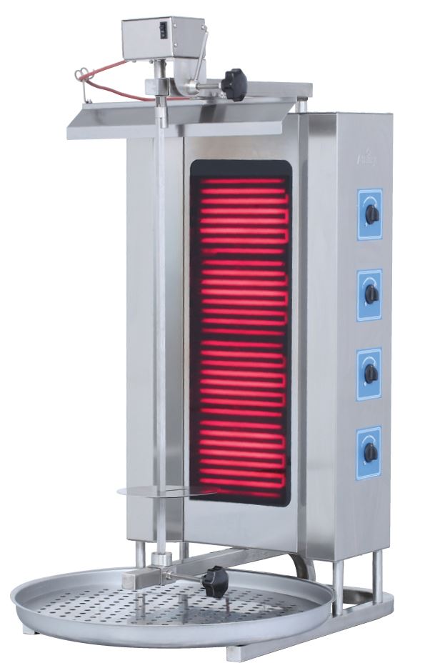 Doner Machine with Electric (With Upper Motor)