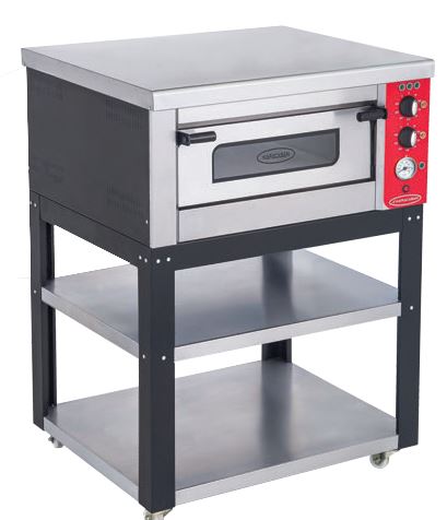KRCS-PFS 4 (fırın altı standı) TEK KAPILI PİZZA FIRINI
