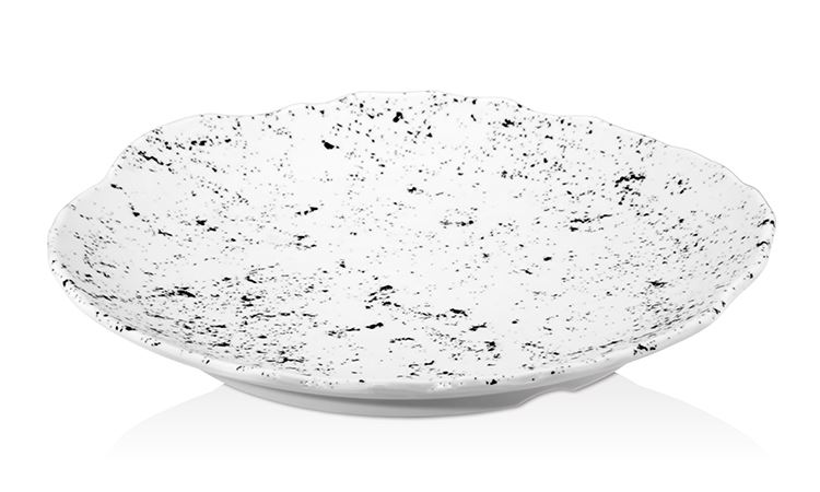 Mat Tas Yuvarlak Tabak