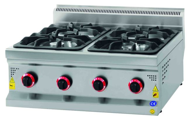 COOKER WITH CUPBOARD WITH GAS